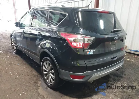 2017 Ford Escape Titanium from USA, damaged, VIN 1FMCU0JD7HUA18532